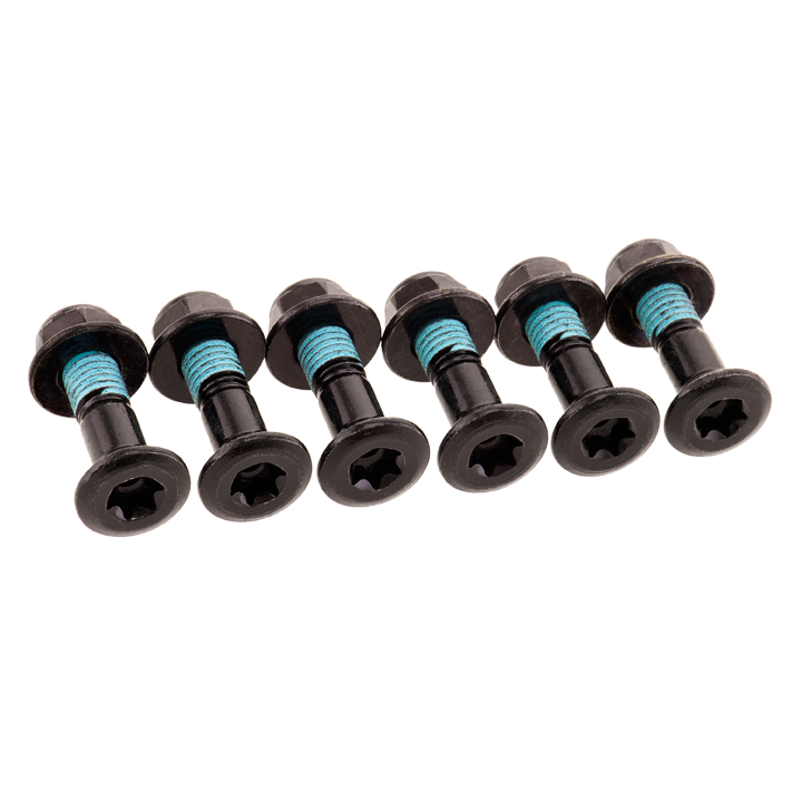 EURO STYLE HUB-SAVERS BLACK SPROCKET FASTENING KIT