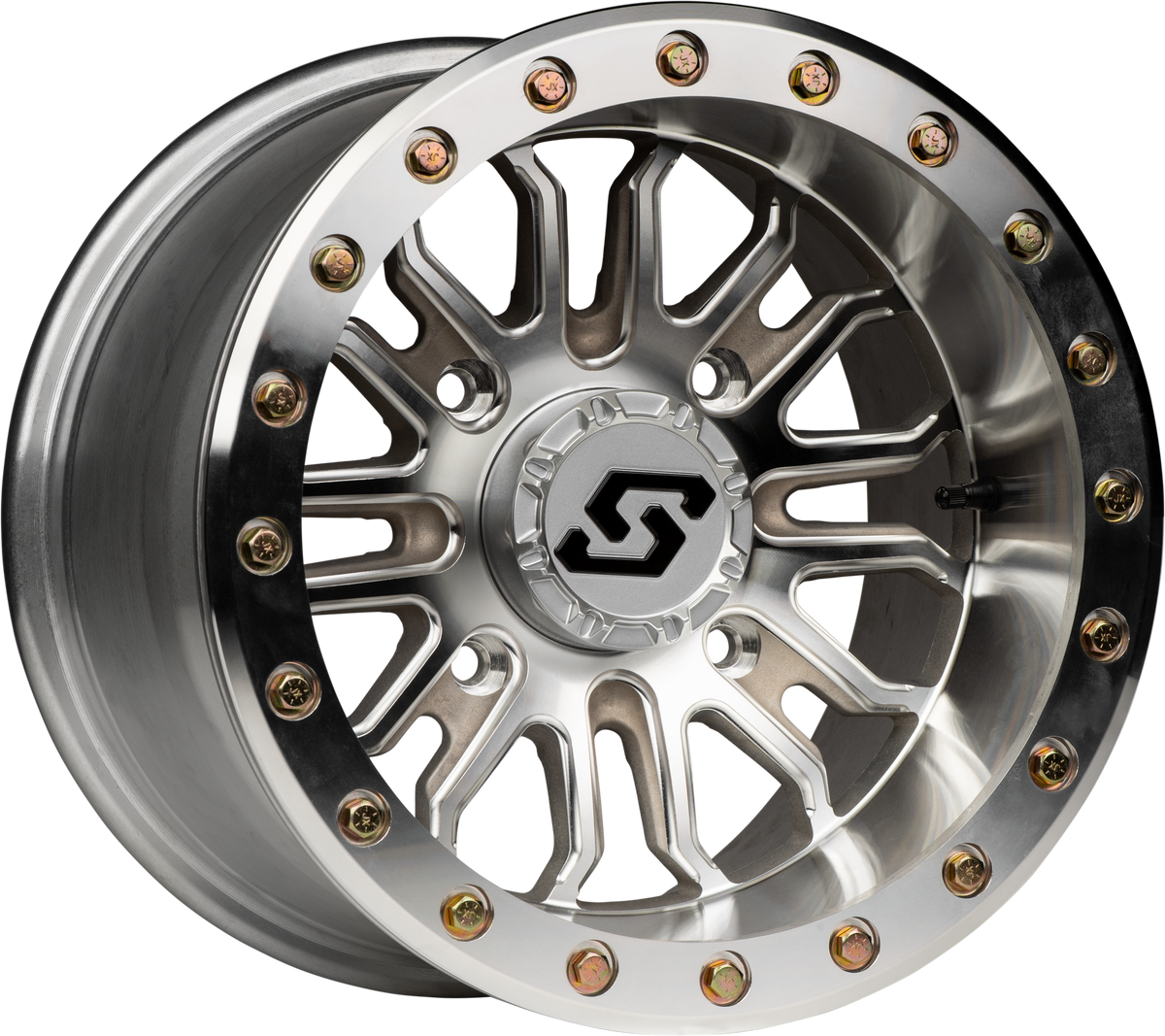 ONYX BEADLOCK WHEEL 15X10 4/137 +0MM MACHINED