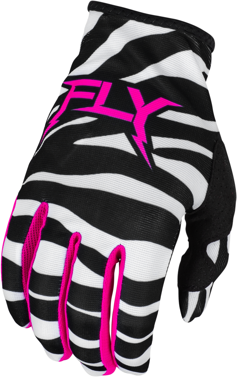 YOUTH LITE UNCAGED GLOVES BLACK/WHITE/NEON PINK YS