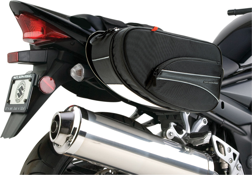 EXPANDABLE SADDLEBAGS COMMUTER 13/19L BLACK