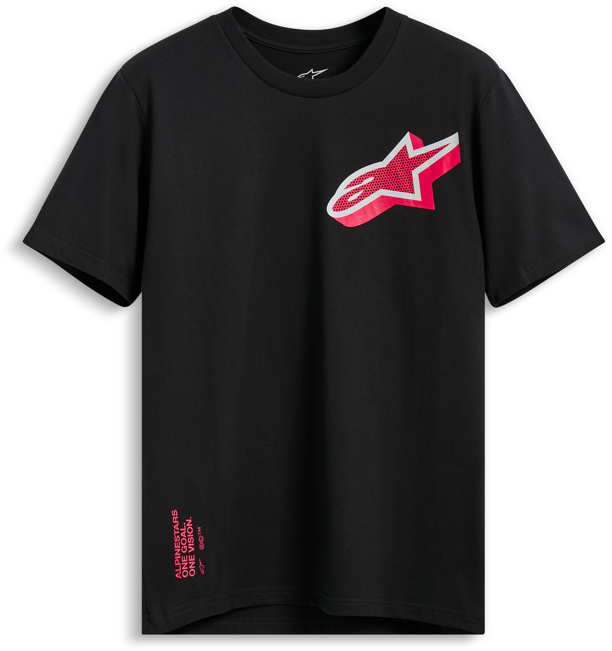 SHADED SS CSF TEE BLACK LG