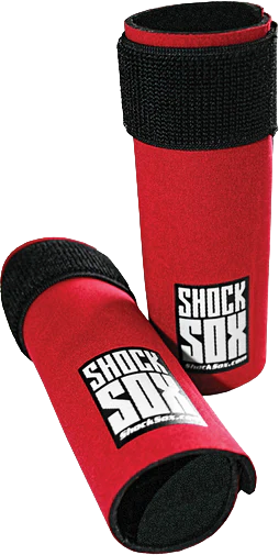 SHOCK SOX 6" RED UPSIDE DOWN FORKS