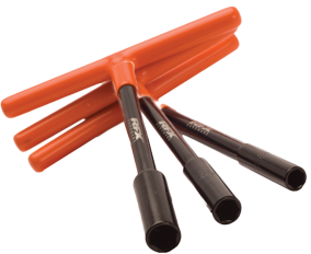 T-BAR SET BLACK/ORANGE 8MM/10MM/13MM