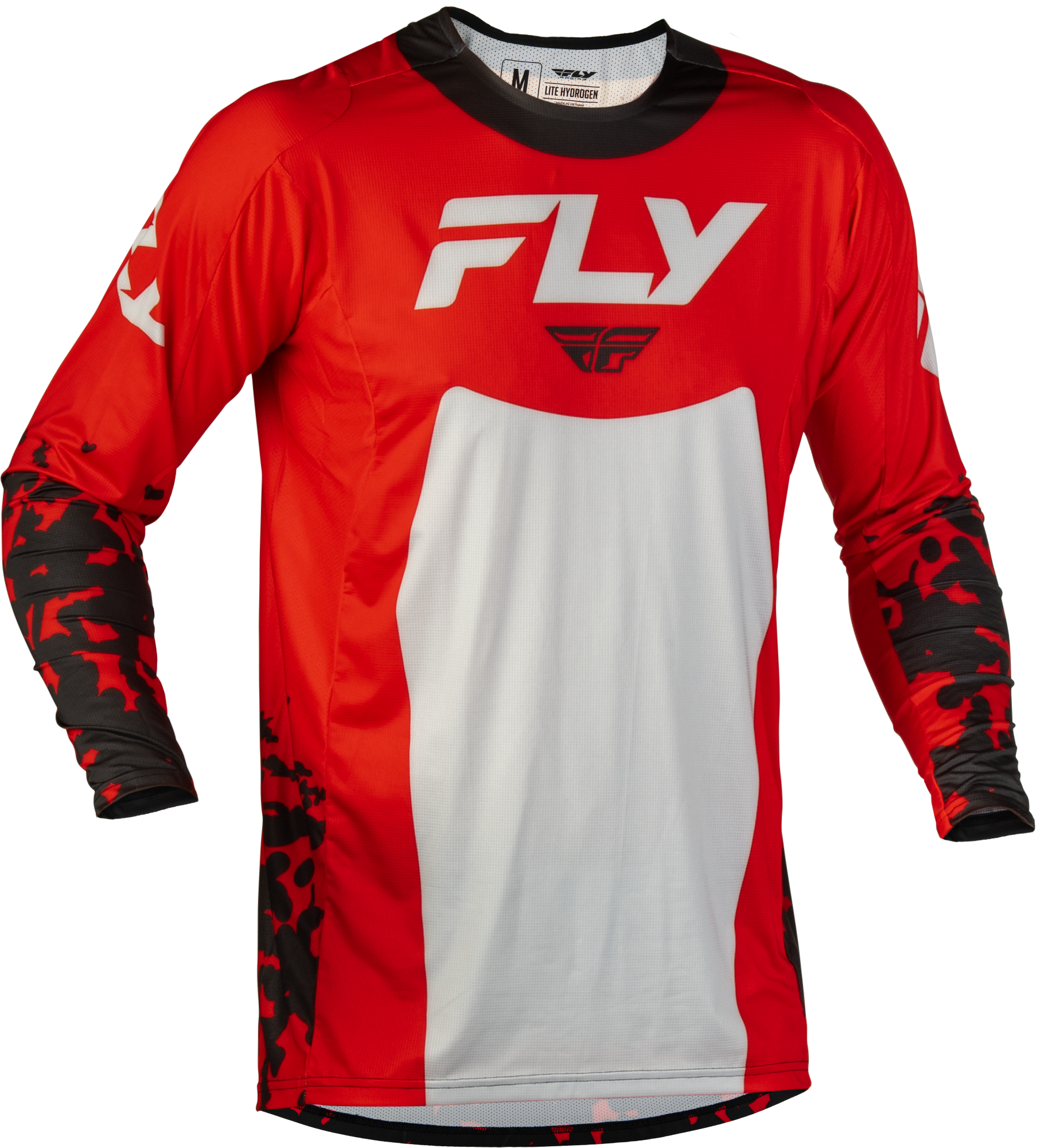LITE FLAKE JERSEY RED/GREY/BLACK LG