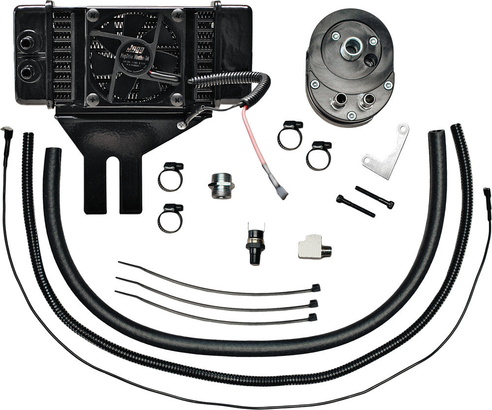 LOWMOUNT OIL COOLER FAN-ASSISTED