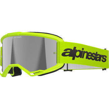 GOGGLE VISION 3 WORDMARK YLW FLUO/MIR SIL