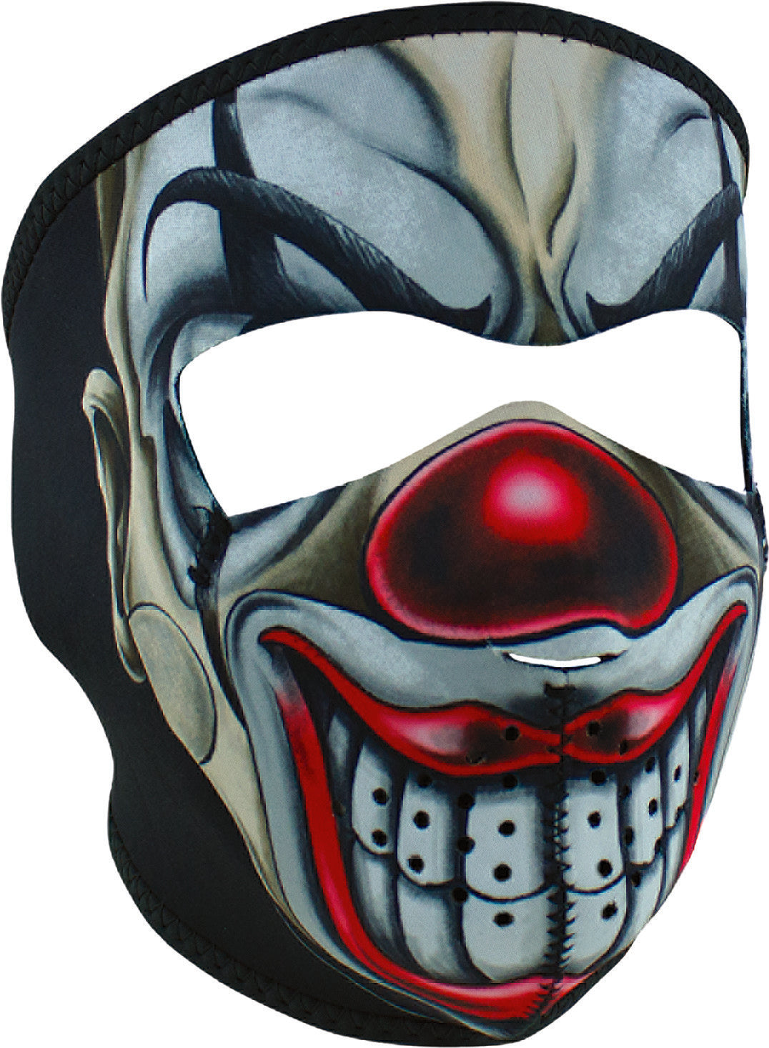 NEOPRENE FULL MASK CHICANO CLOWN #26-5101