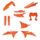FULL PLASTIC KIT `16 ORANGE