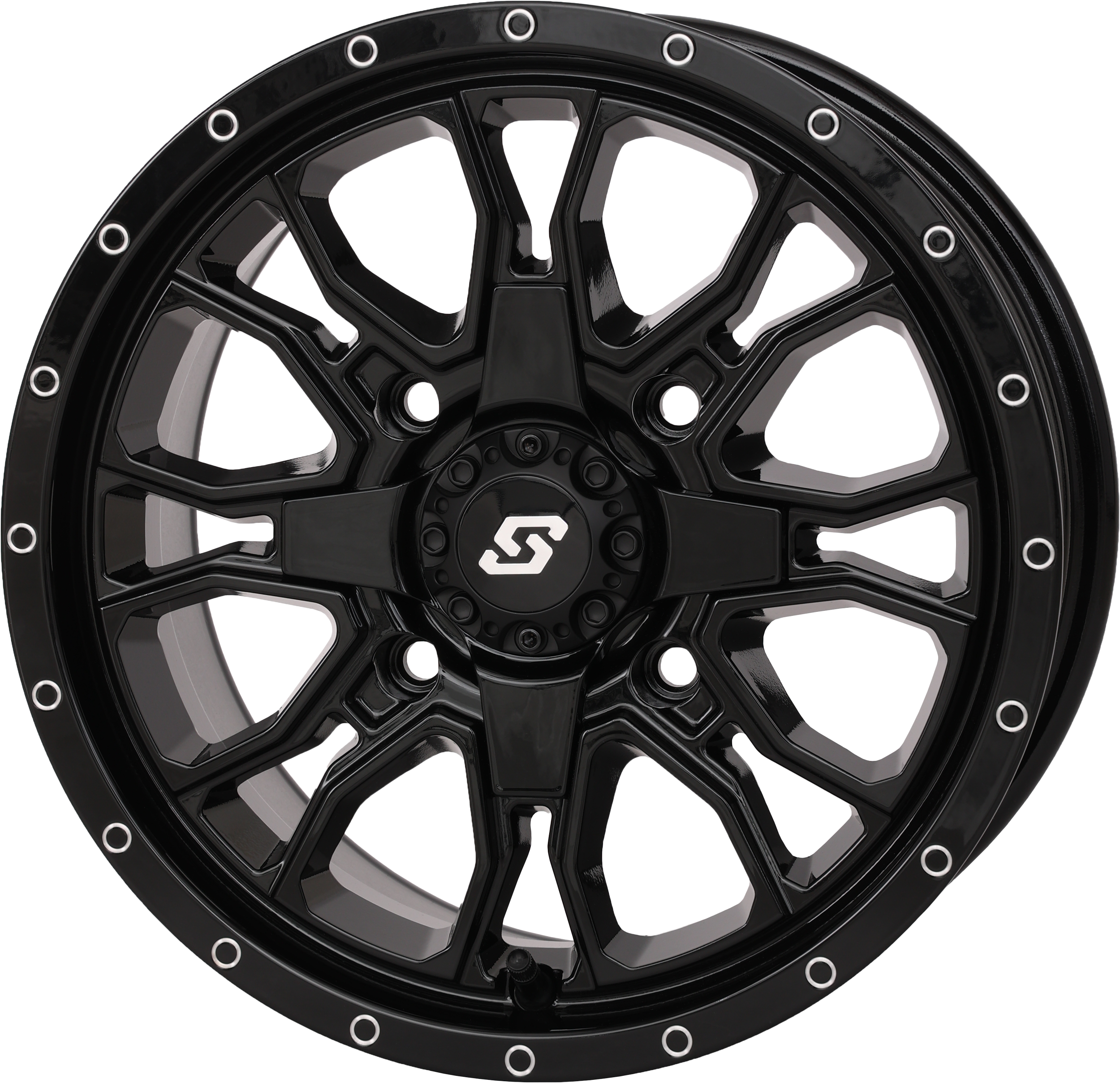 FUSION DD WHEEL 14X7 6+1 4/137 & 4/156 GLOSS BLACK