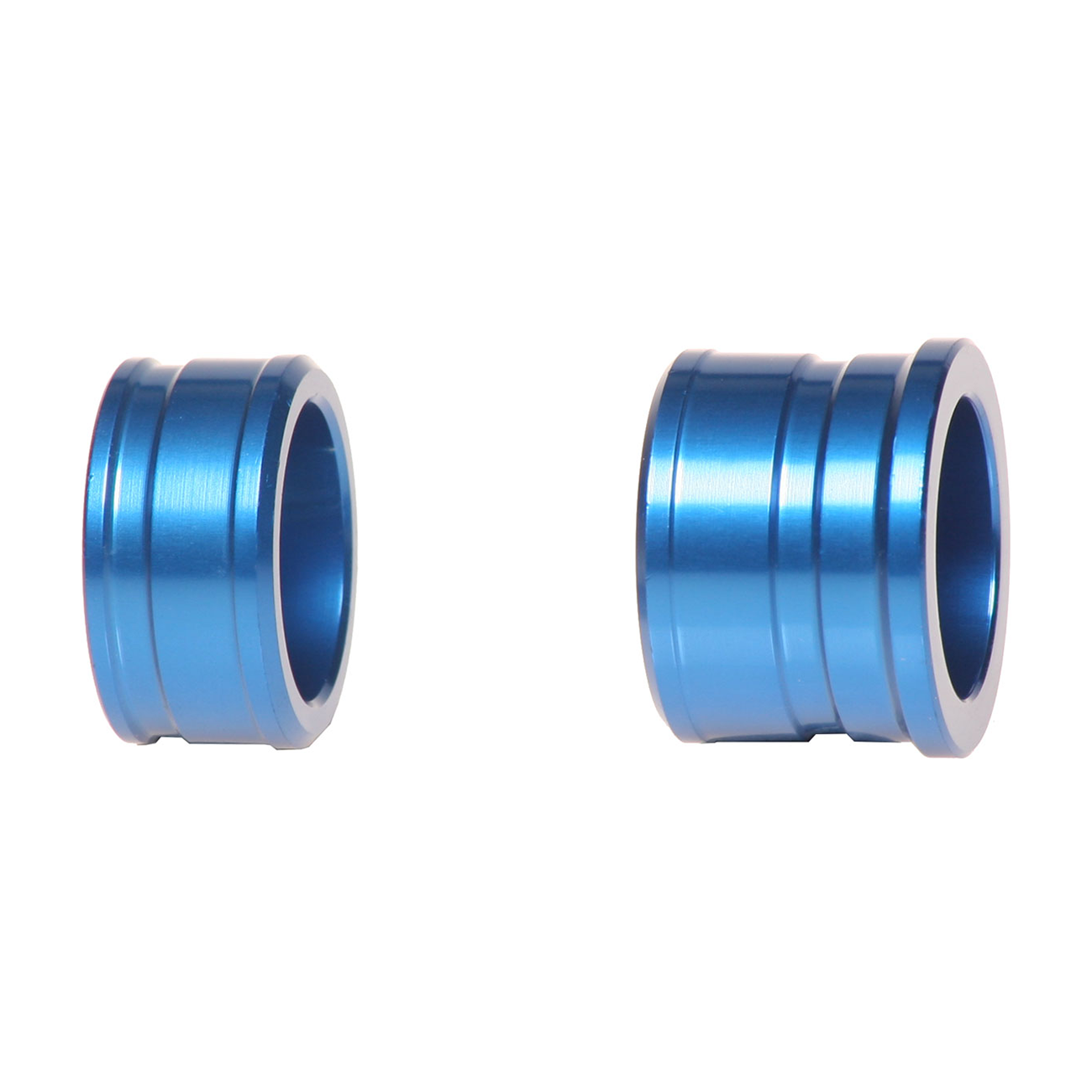 FRONT WHEEL SPACERS BLUE YAM