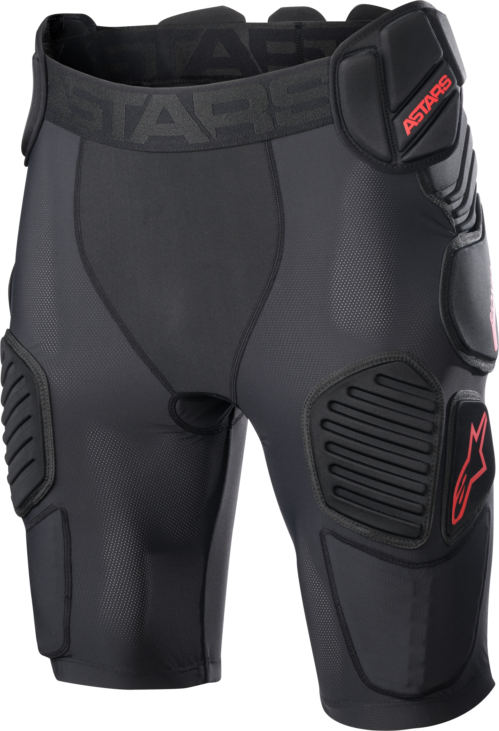 BIONIC PRO PROTECTION SHORTS BLACK/RED 2X