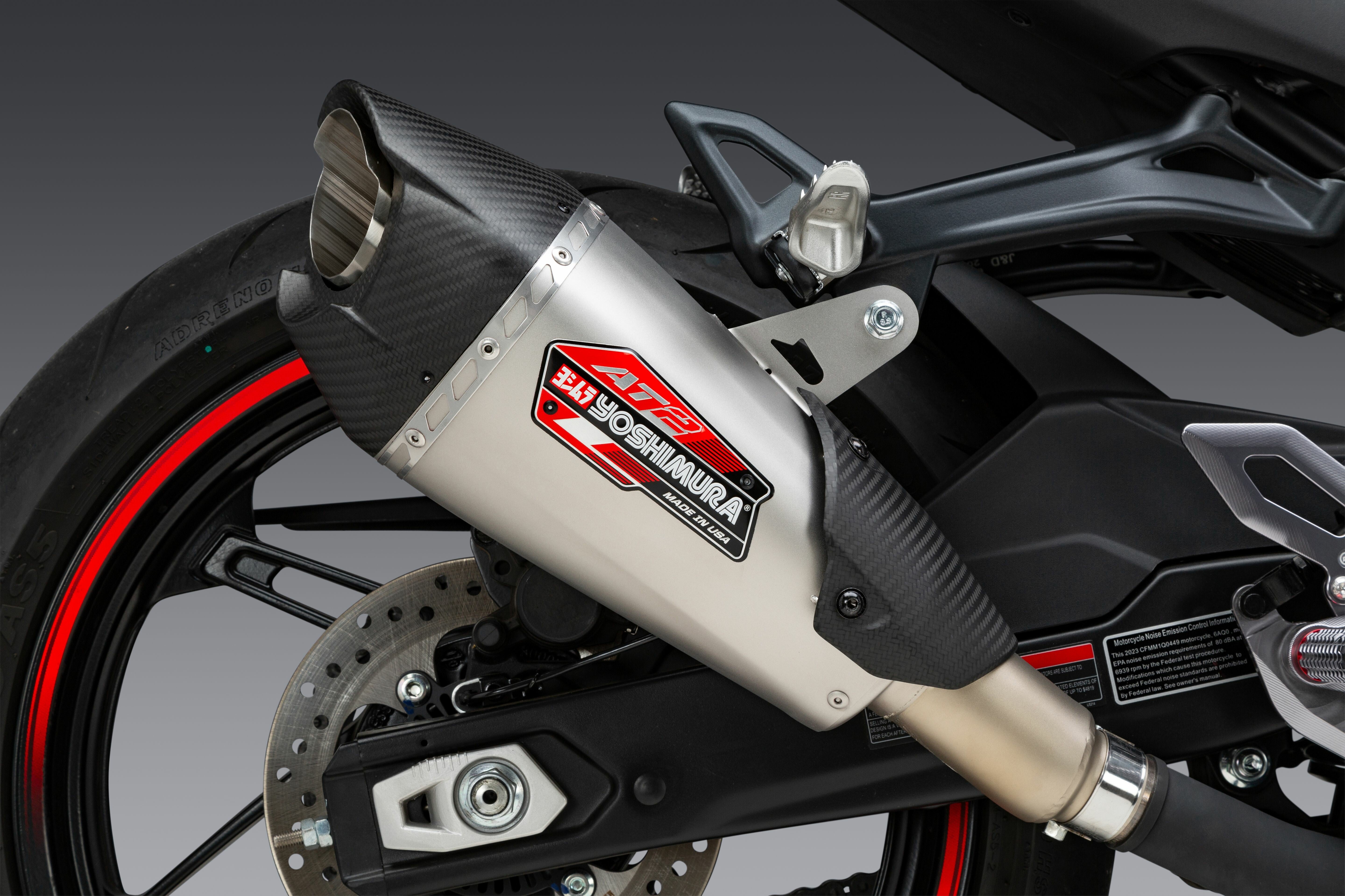 EXHAUST STREET AT2 SLIP-ON SS/SS/CF #960-1116