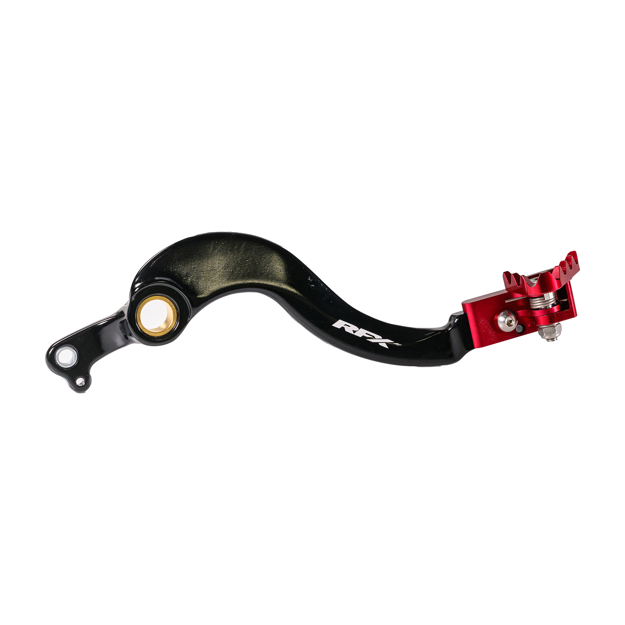 REAR BRAKE PEDAL RED FOLDING-TIP HON