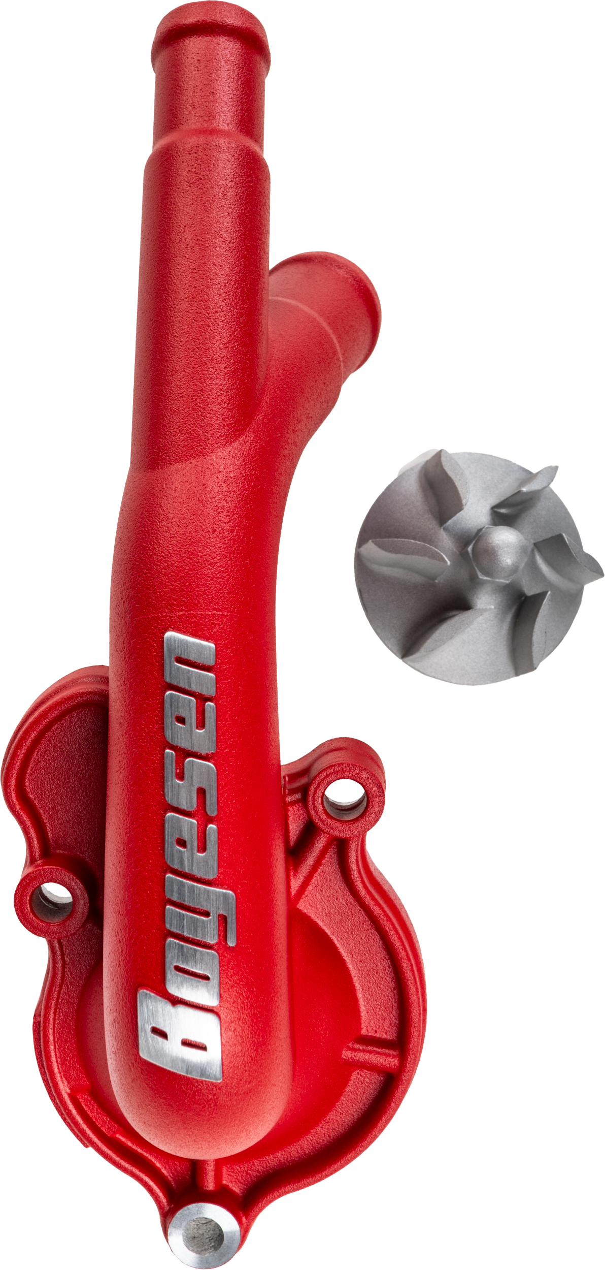 WATERPUMP COVER & IMPELLER KIT RED