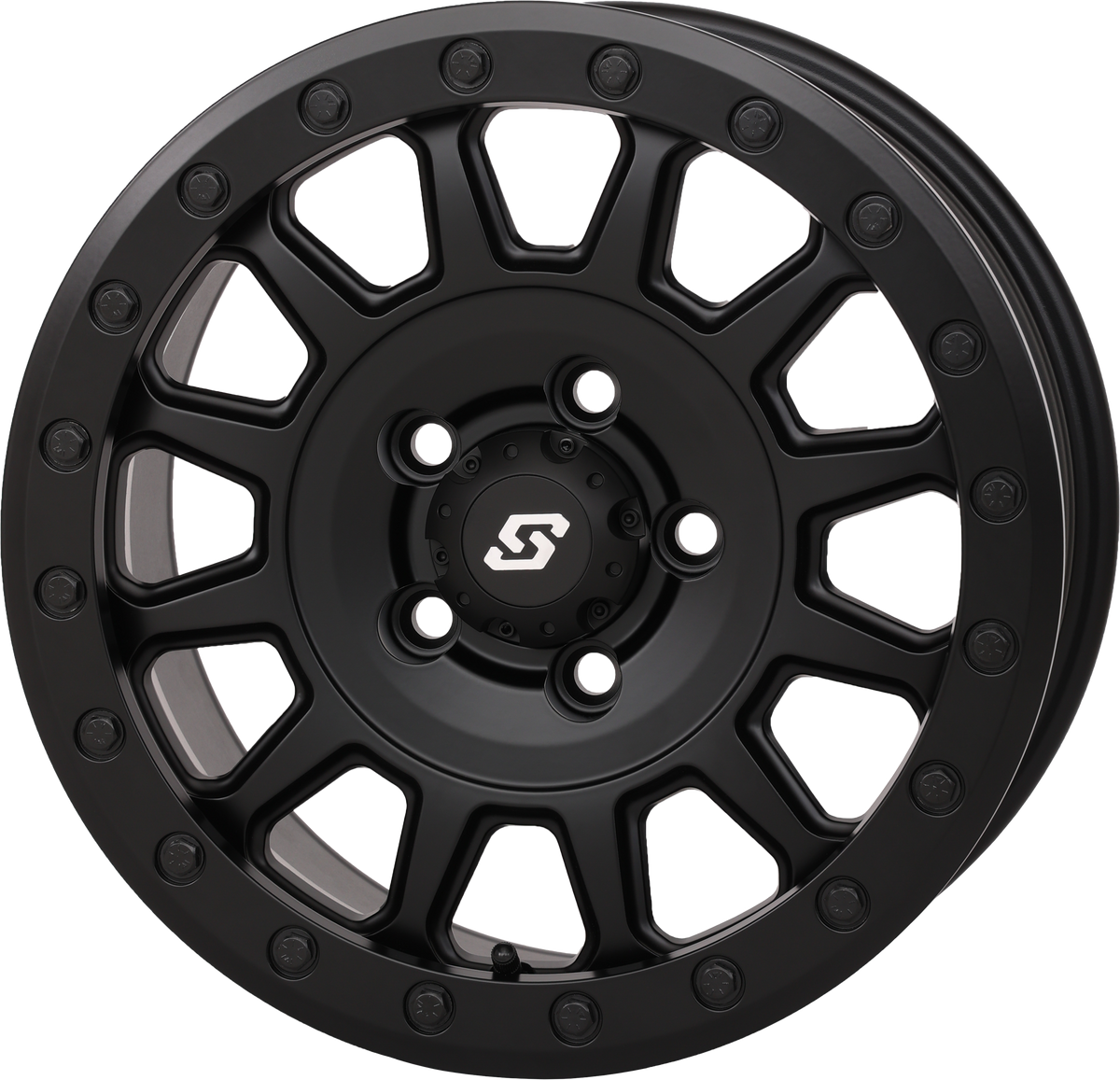 ADAPT WHEEL 15X7 5+2 5/4.5 MATTE BLACK