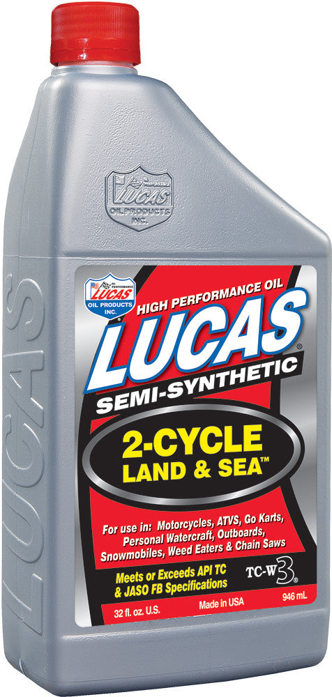 SEMI-SYN LAND/SEA OIL 2T 1 QT (6/CASE SOLD EA)