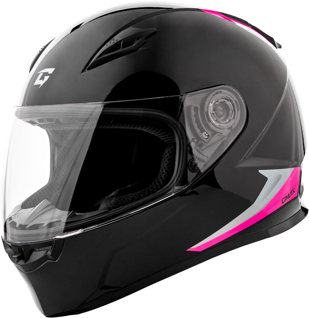 FF-49 SYTH HELMET BLACK/PINK SM