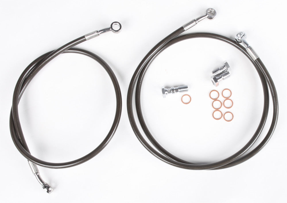 BRAKELINE FRONT +2 SMOKE POL RZR XP 900