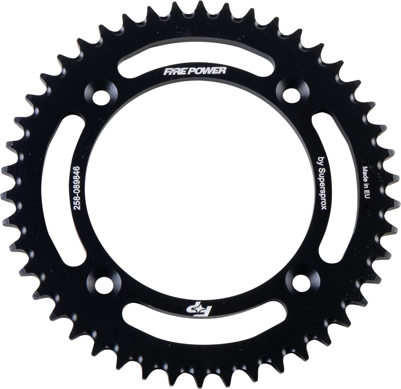 REAR SPROCKET ALUMINUM 46T BLK