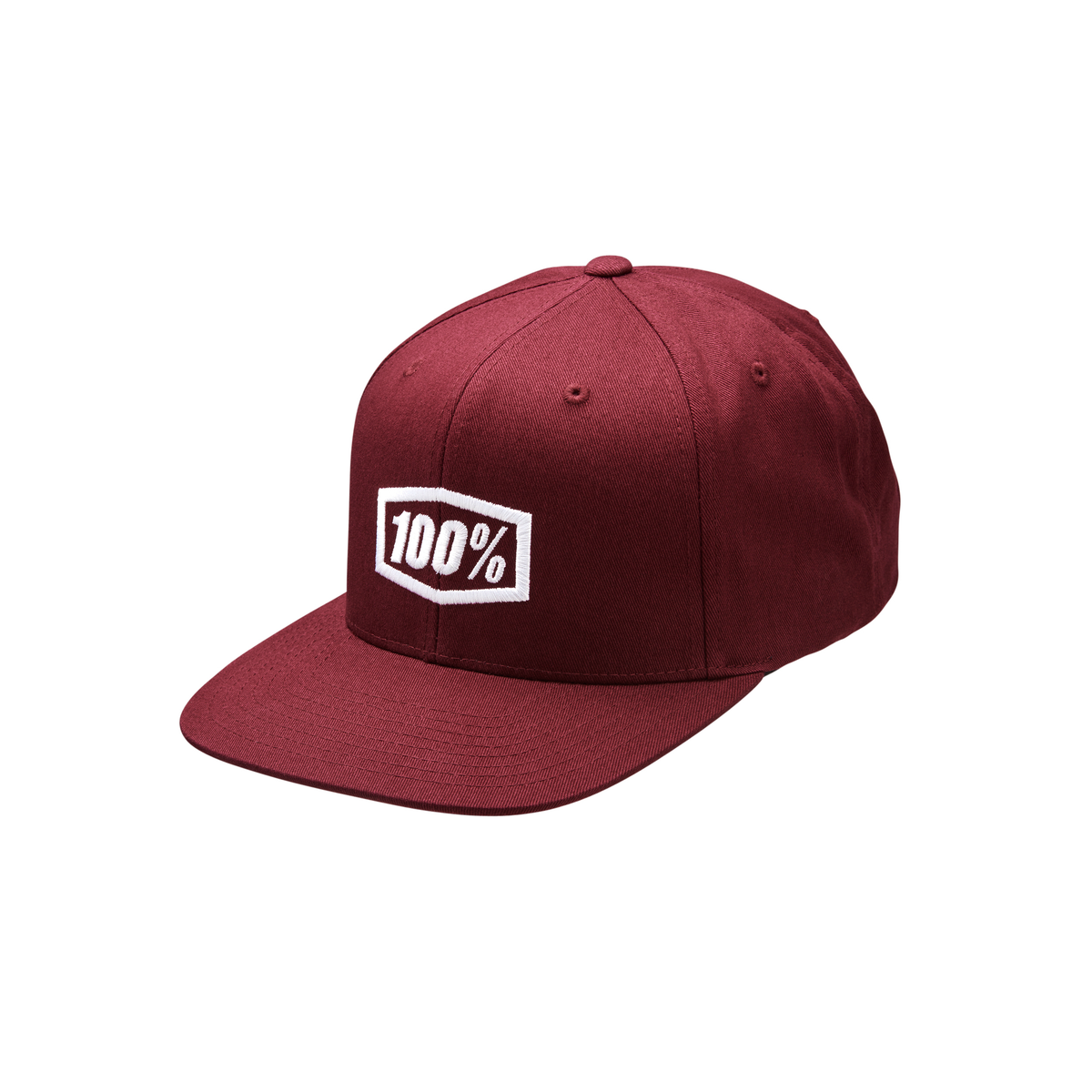 ICON SNAPBACK CAP BURGUNDY