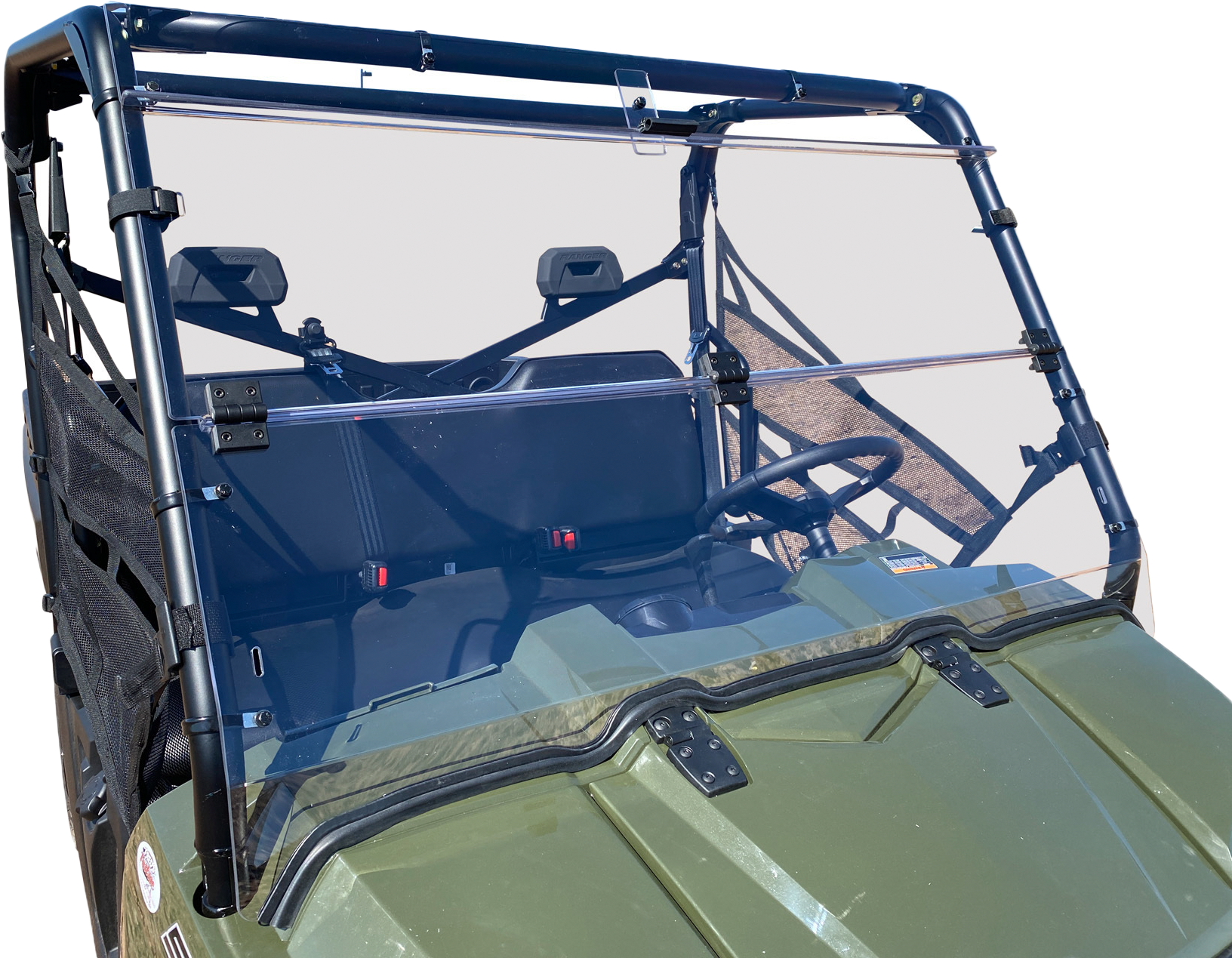 FOLDING WINDSHIELD