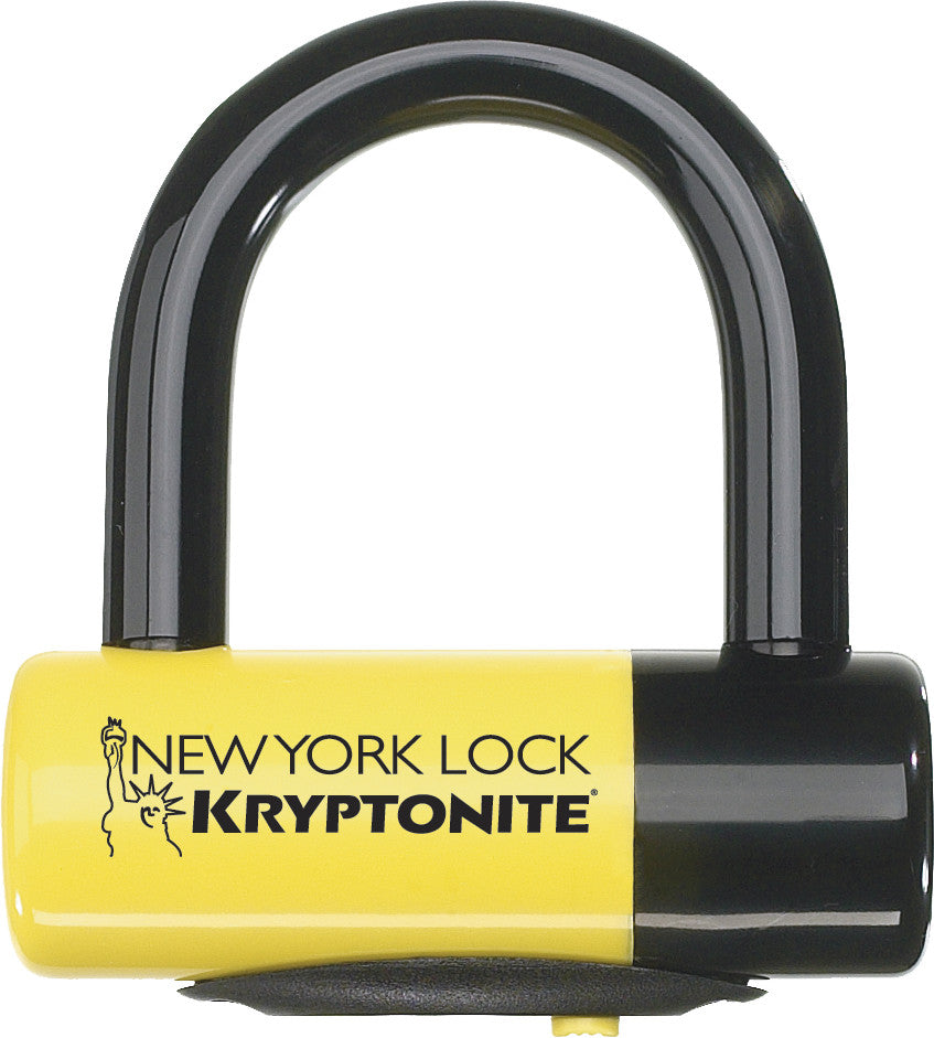 NEW YORK DISC LOCK BLACK/YELLOW
