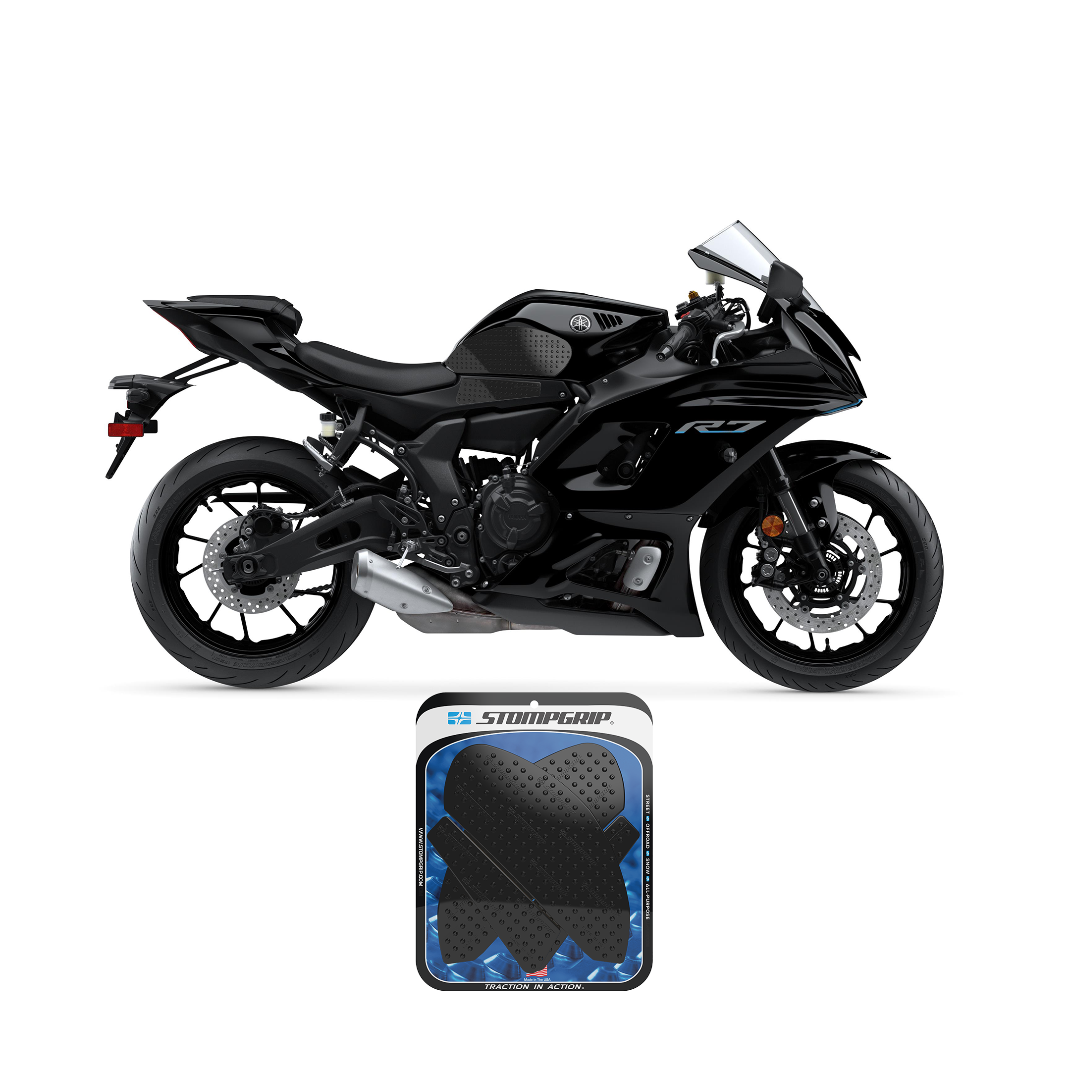 TANK PAD KIT VOLCANO BLACK YAM