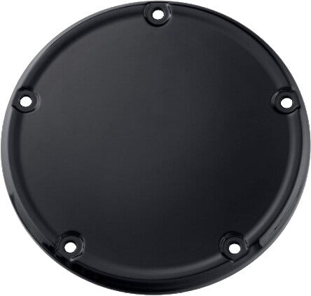 SMOOTH DERBY COVER MATTE BLK M8 SOFTAIL