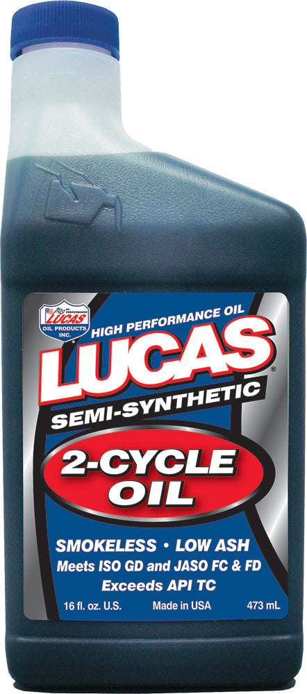 SEMI-SYNTHETIC OIL 2T 16 OZ (12/CASE SOLD EA)