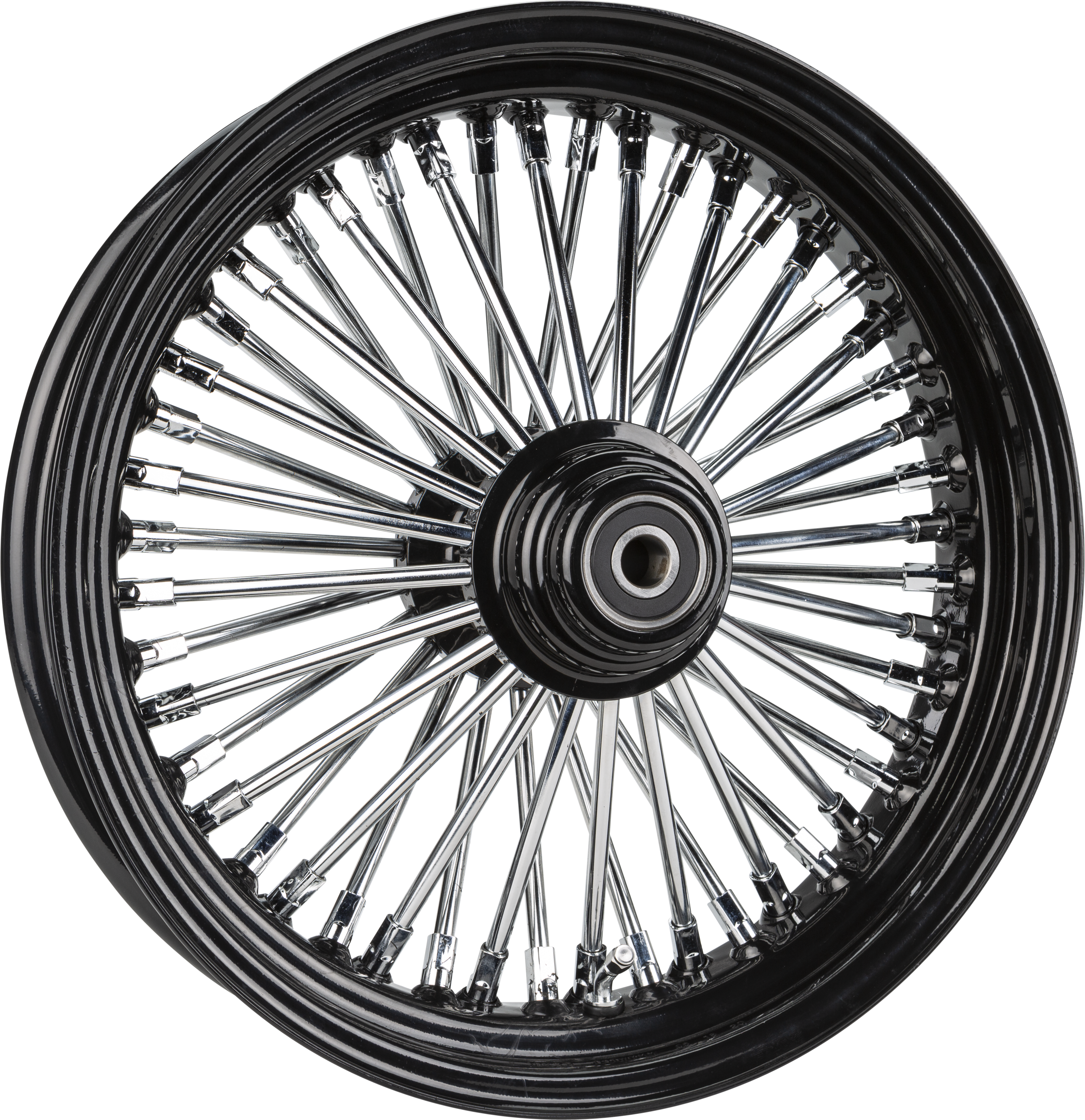 FR 48-SPK SD BLACK 16X3.5 FLST-HUB 25M AXL 00 LTR
