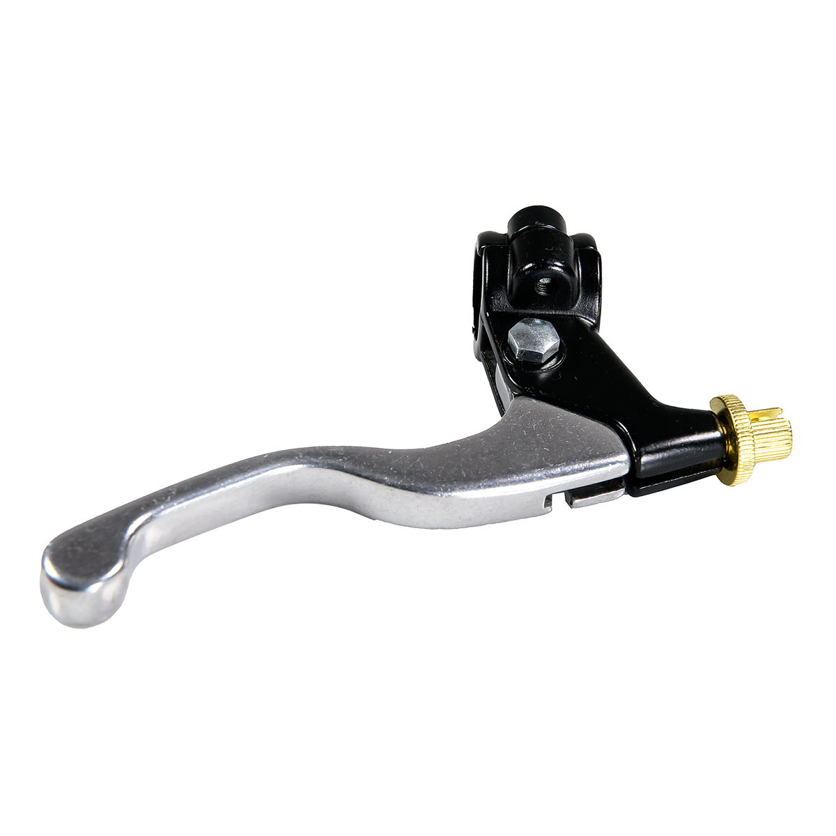 SPORT FRONT BRAKE LEVER UNIVERSAL SHORT SILVER