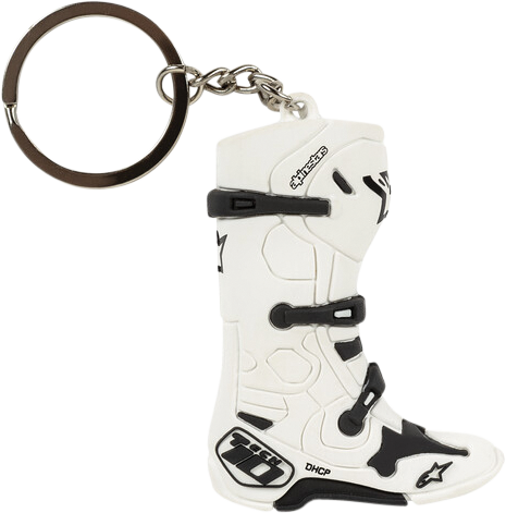 NEW TECH 10 BOOT KEYFOB WHITE