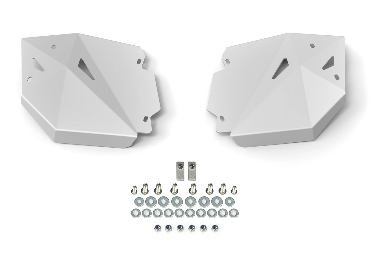 ALLOY REAR CV GUARDS CAN