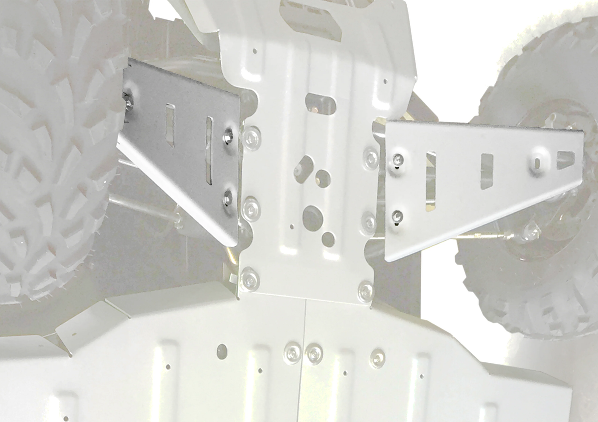 ALLOY FRONT A ARM GUARDS POL