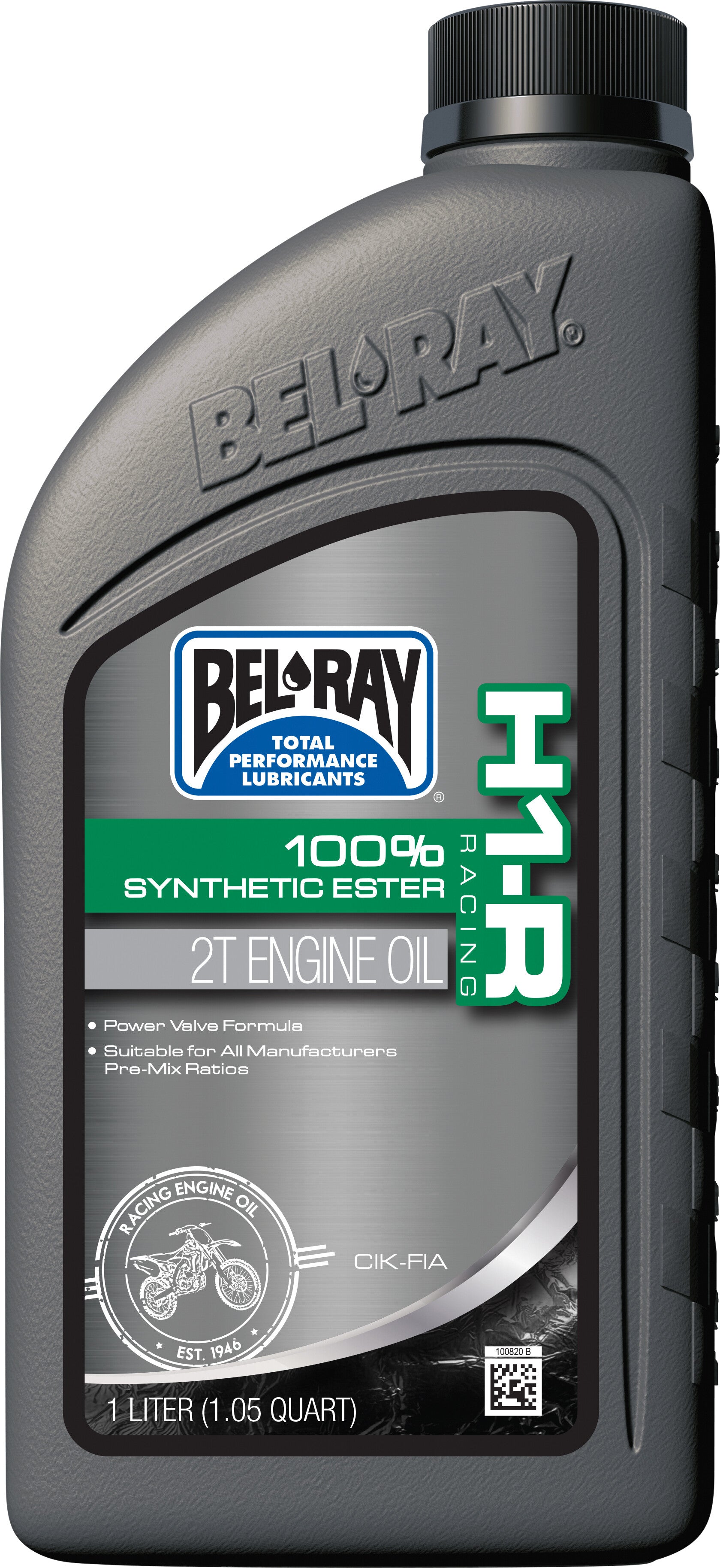 H1-R SYN ESTER ENGINE OIL 2T 1L (12/CASE SOLD EA)