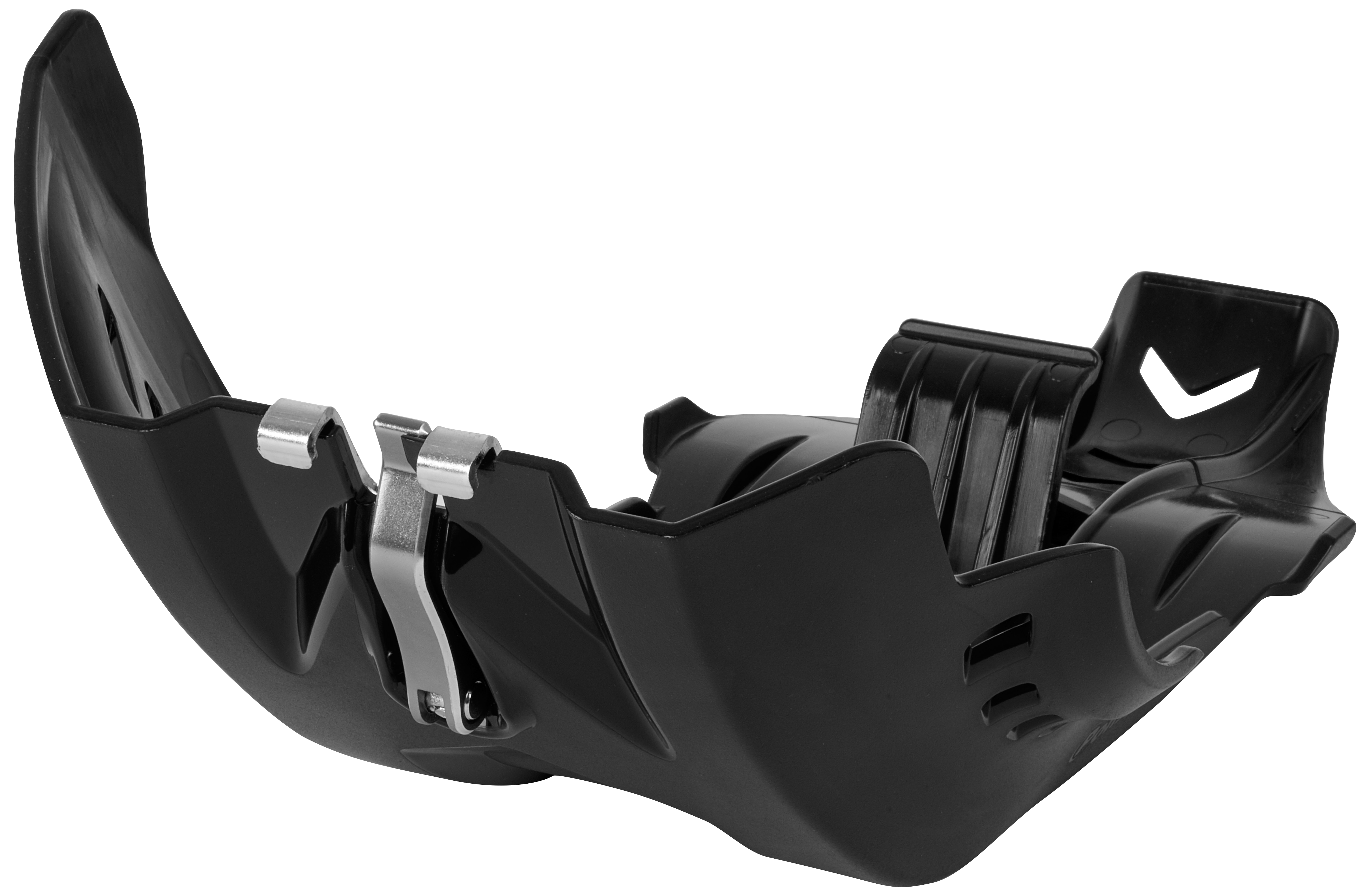 FORTRESS SKID PLATE WITH LINK PROTECTOR BLACK