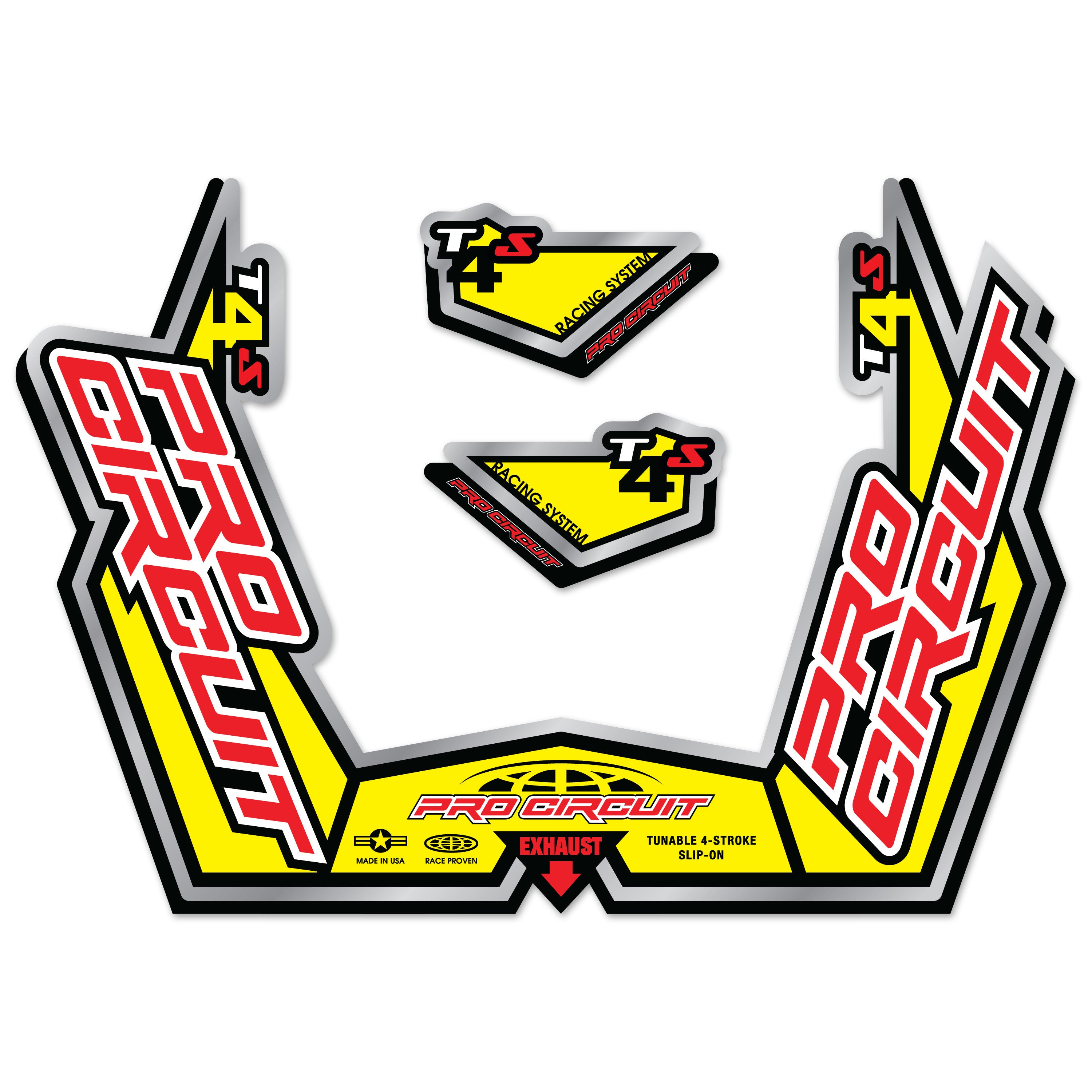 Muffler Sticker Kit