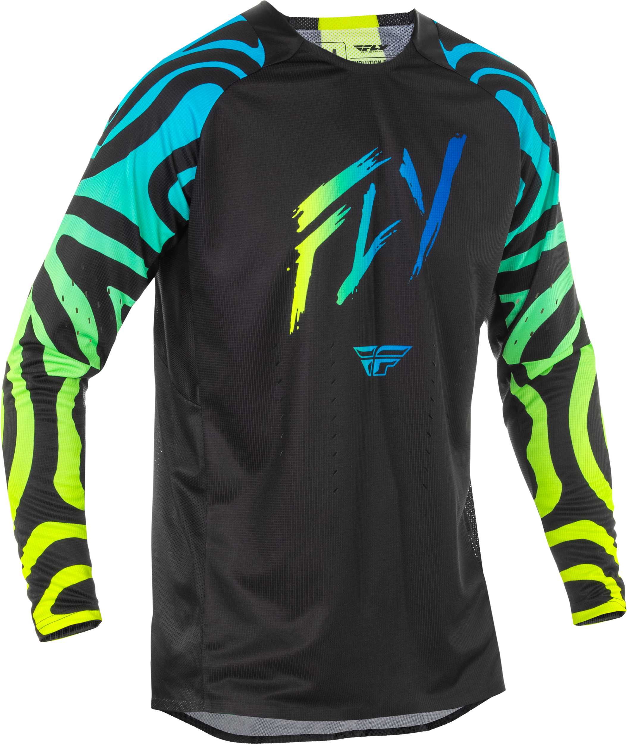 EVOLUTION  DST ZEN JERSEY BLACK/BLUE/HI-VIS 2X