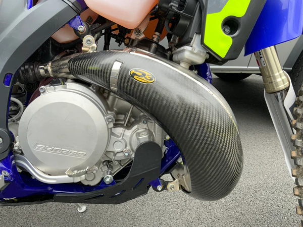 PIPE GUARD CARBON FIBER SHERCO