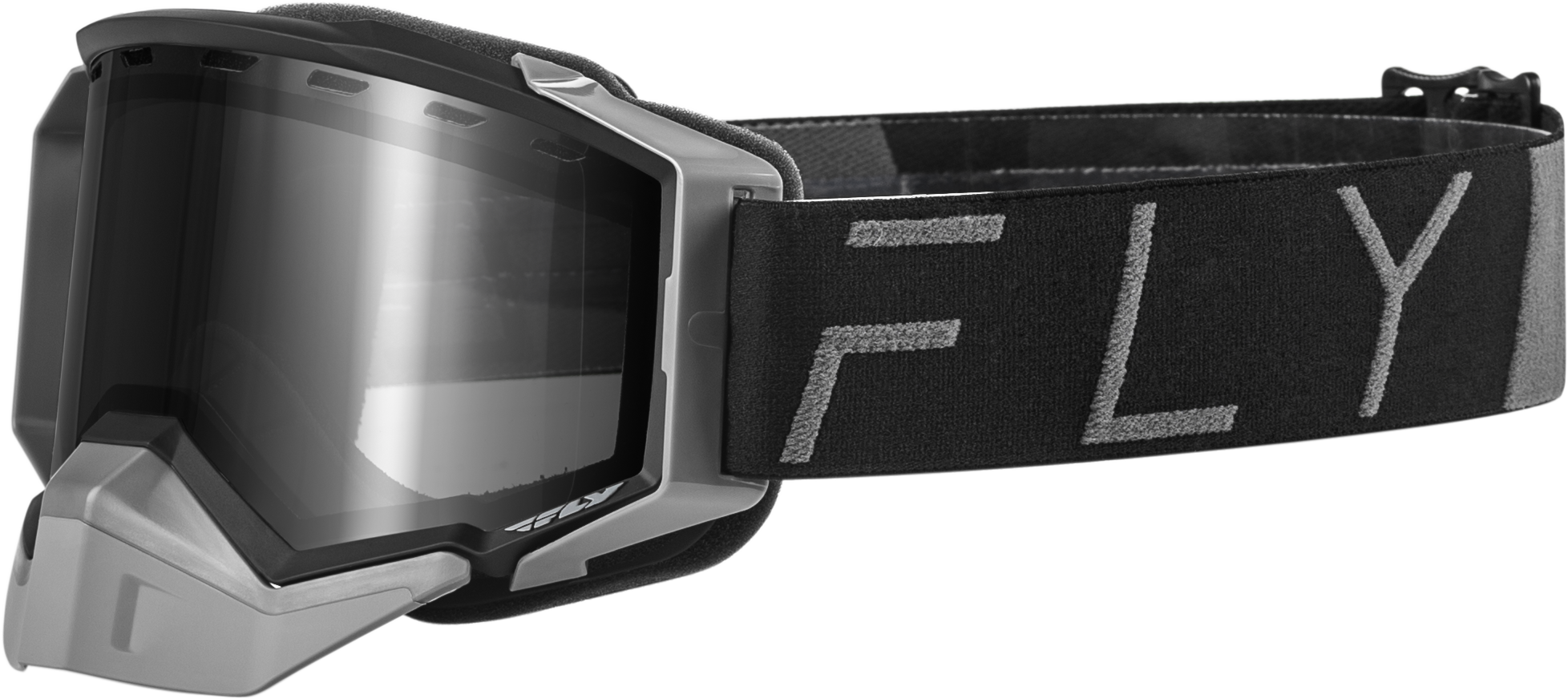 ZONE PRO SNOW GOGGLE BLACK/GRY W/ POLARIZED SMOKE LENS