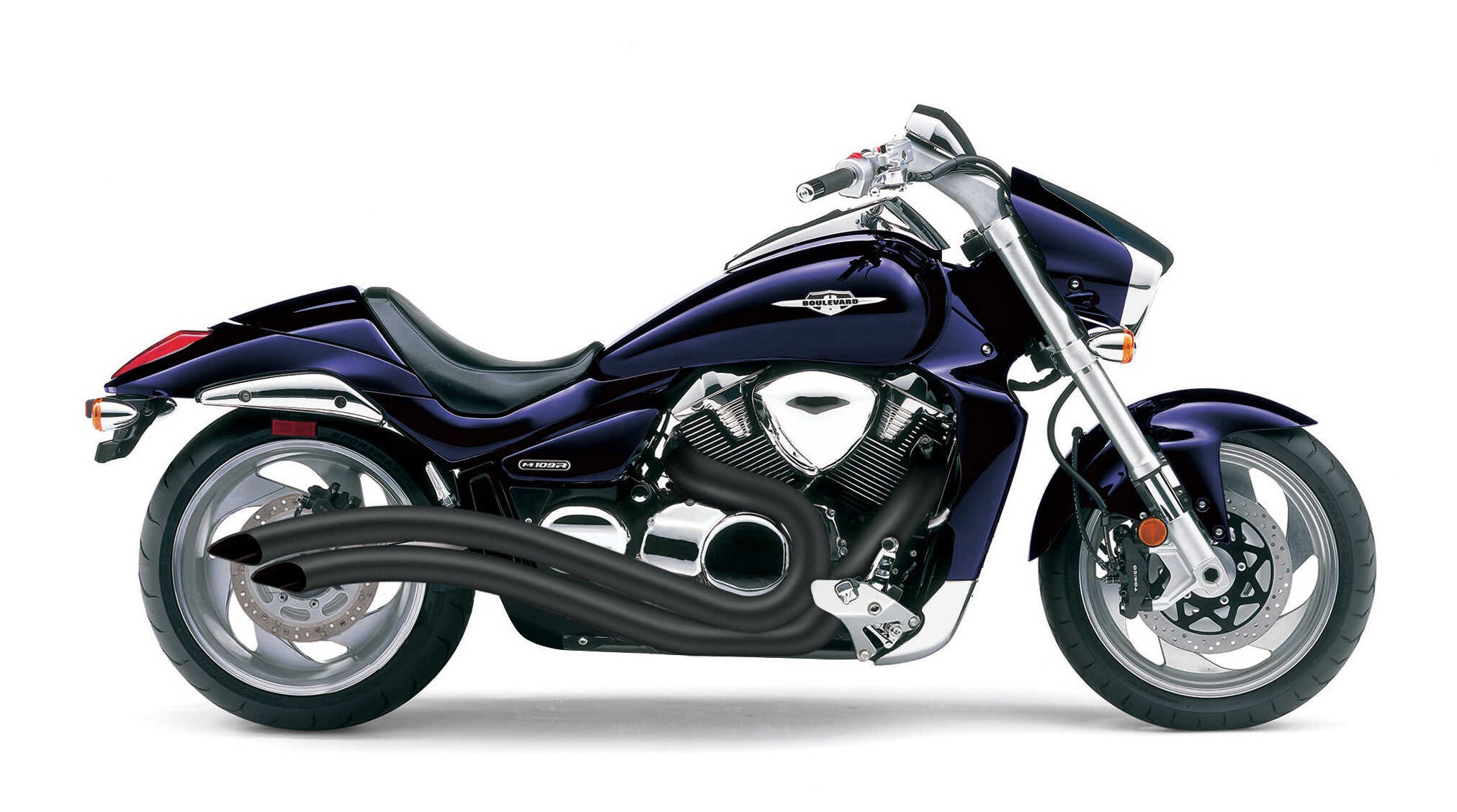 SPEEDSTER SWEPT F/S BLACK SUZ M109R 06-14