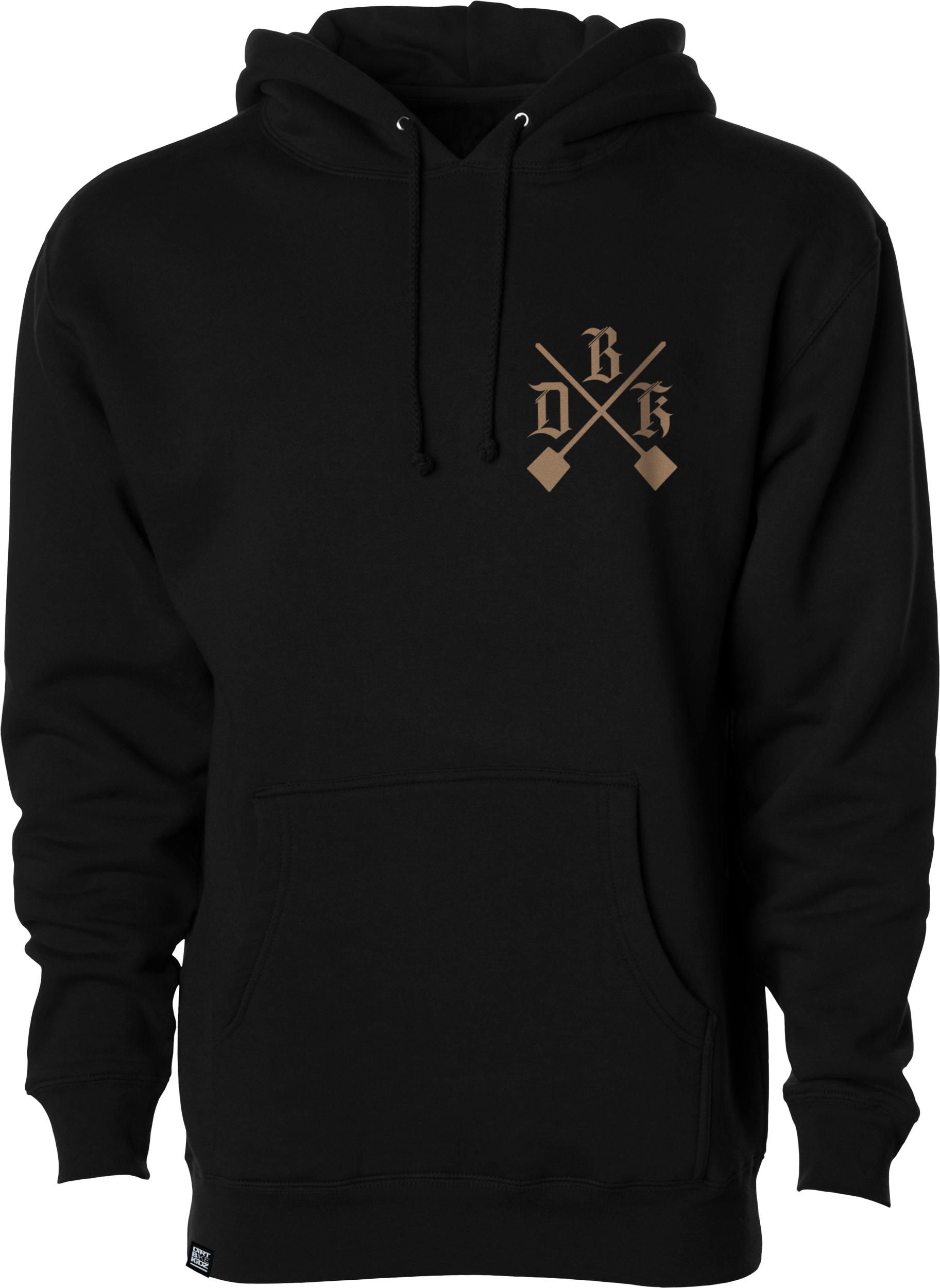 CAMO SHOVELS HOODIE BLACK SM