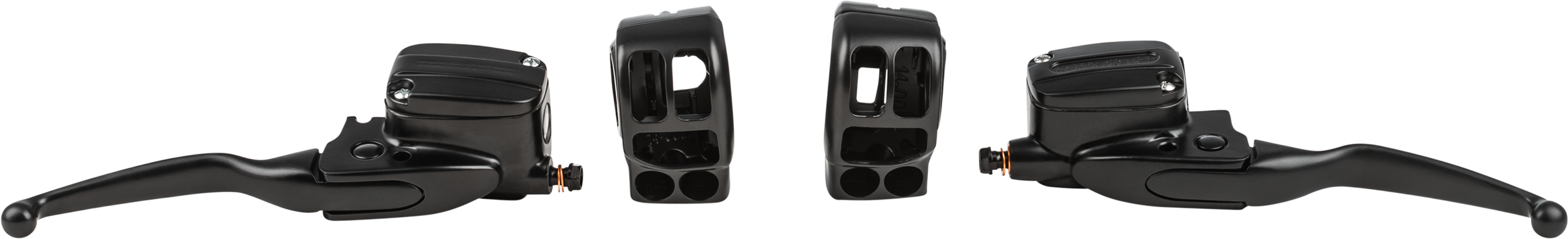HANDLEBAR CONTROL KIT BLK HYD CLUTCH `17-20 FLH
