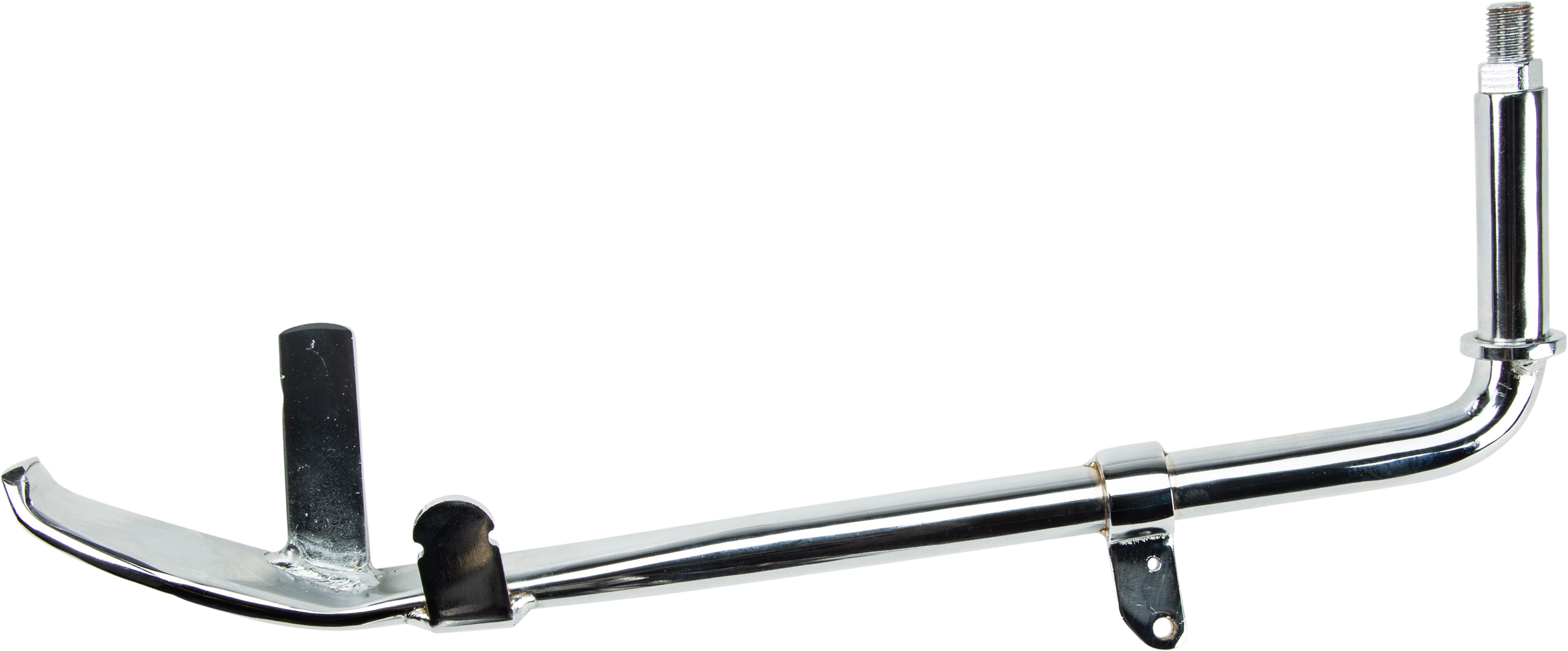 KICKSTAND 1" UNDER STOCK CHROME FLH 99-06
