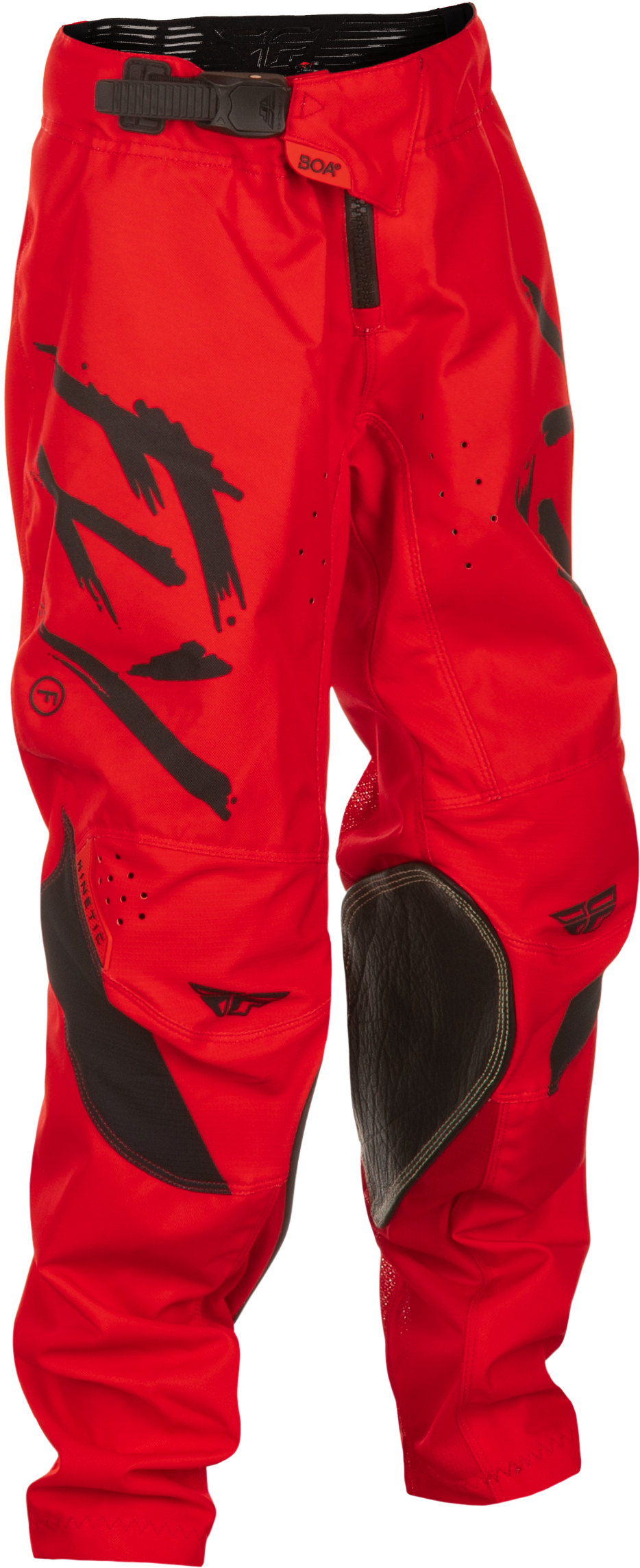 YOUTH KINETIC STOKE PANTS RED/BLACK SZ 26