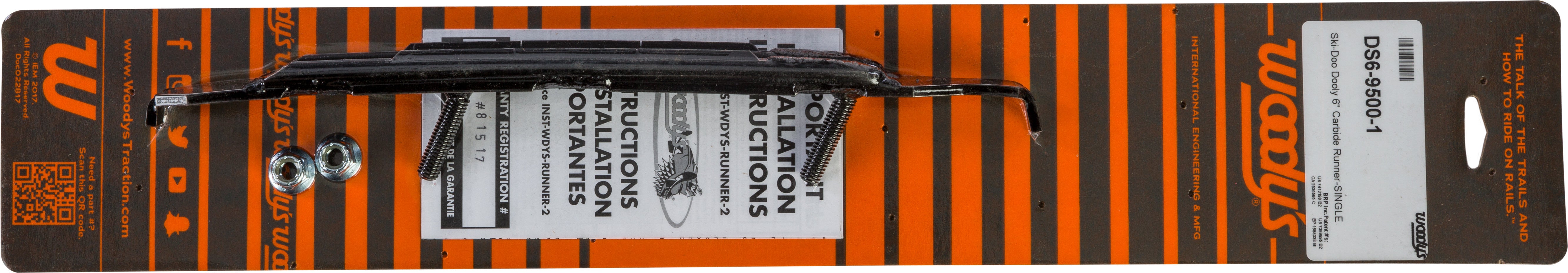 DOOLY 6" CARBIDE RUNNER
