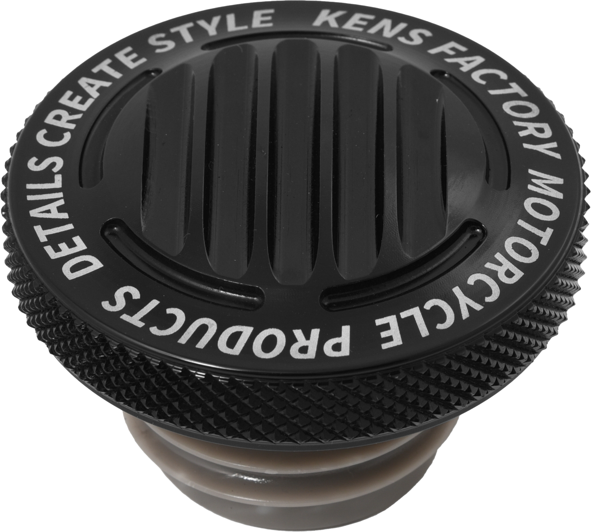 NL GAS CAP FINNED BLACK RACHET SCREW RH
