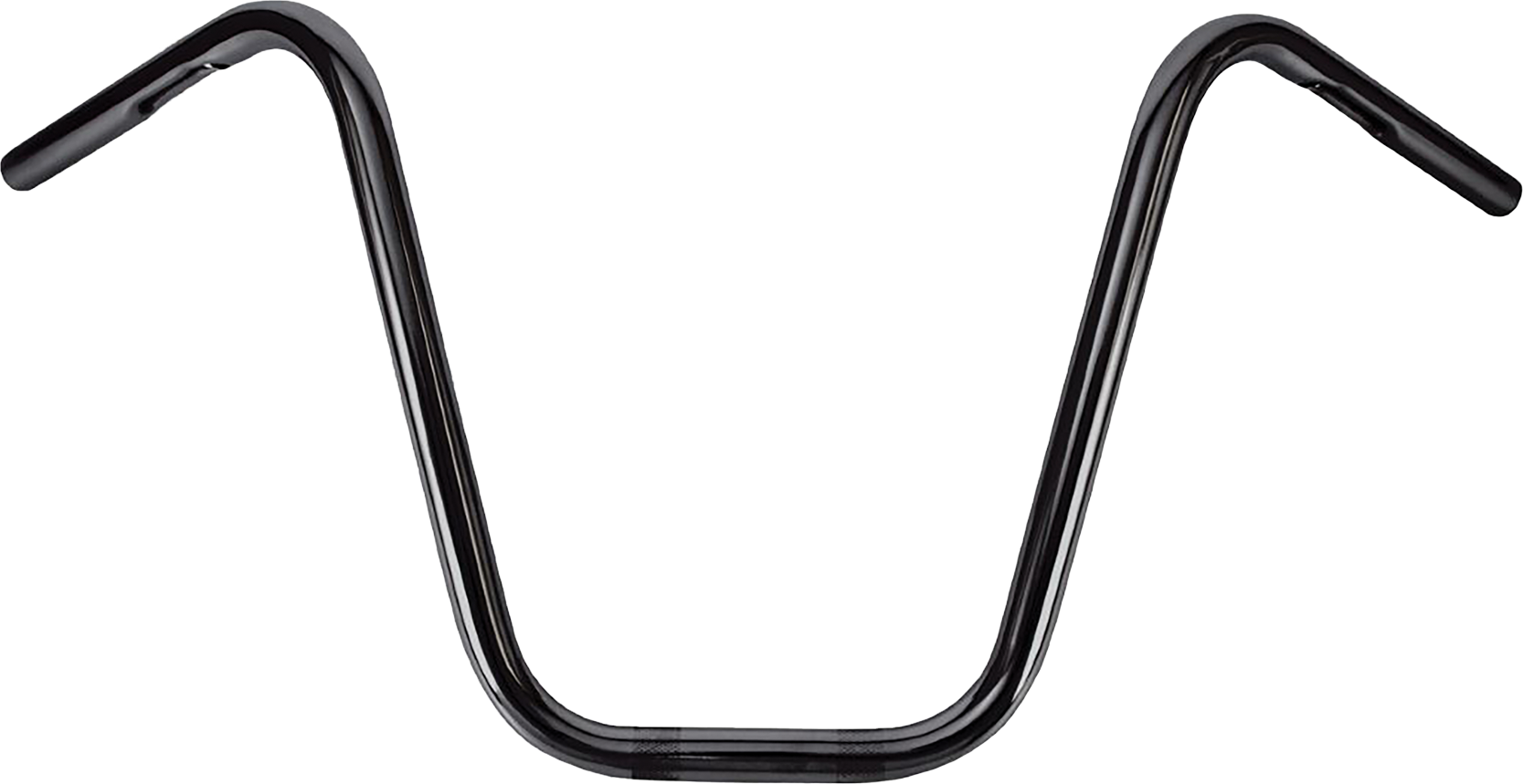 NARROW 16" APEHANGERS 1" BLACK