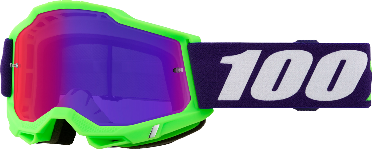 ACCURI 2 GOGGLE SATISFY PURPLE MIRROR LENS