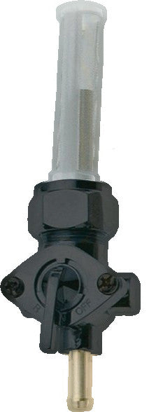 PETCOCK 13/16" BUNG DOWN SPIGOT BLACK